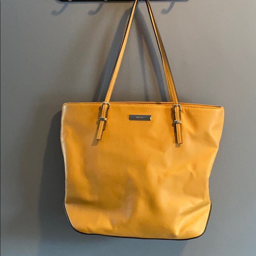 Nine West- mustard yellow purse
